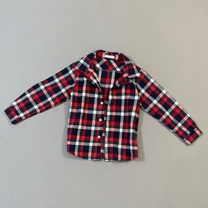 Flannel Top NWOT